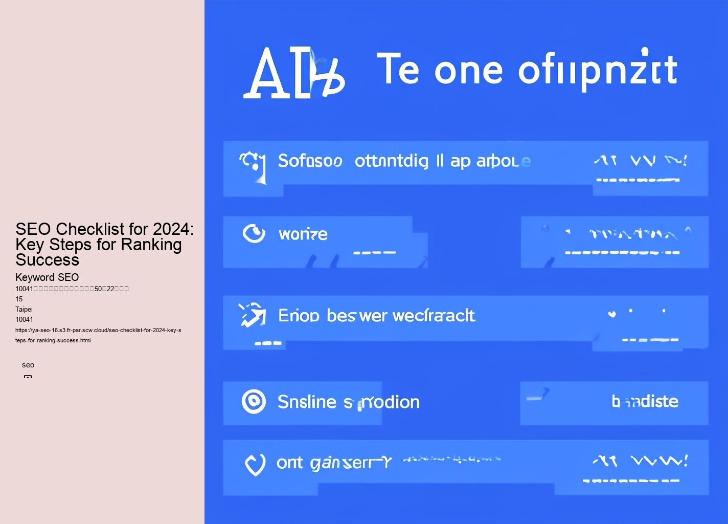 SEO Checklist for 2024: Key Steps for Ranking Success